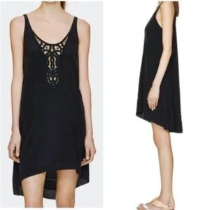 100% Silk Wilfred Lazare Lace Dress